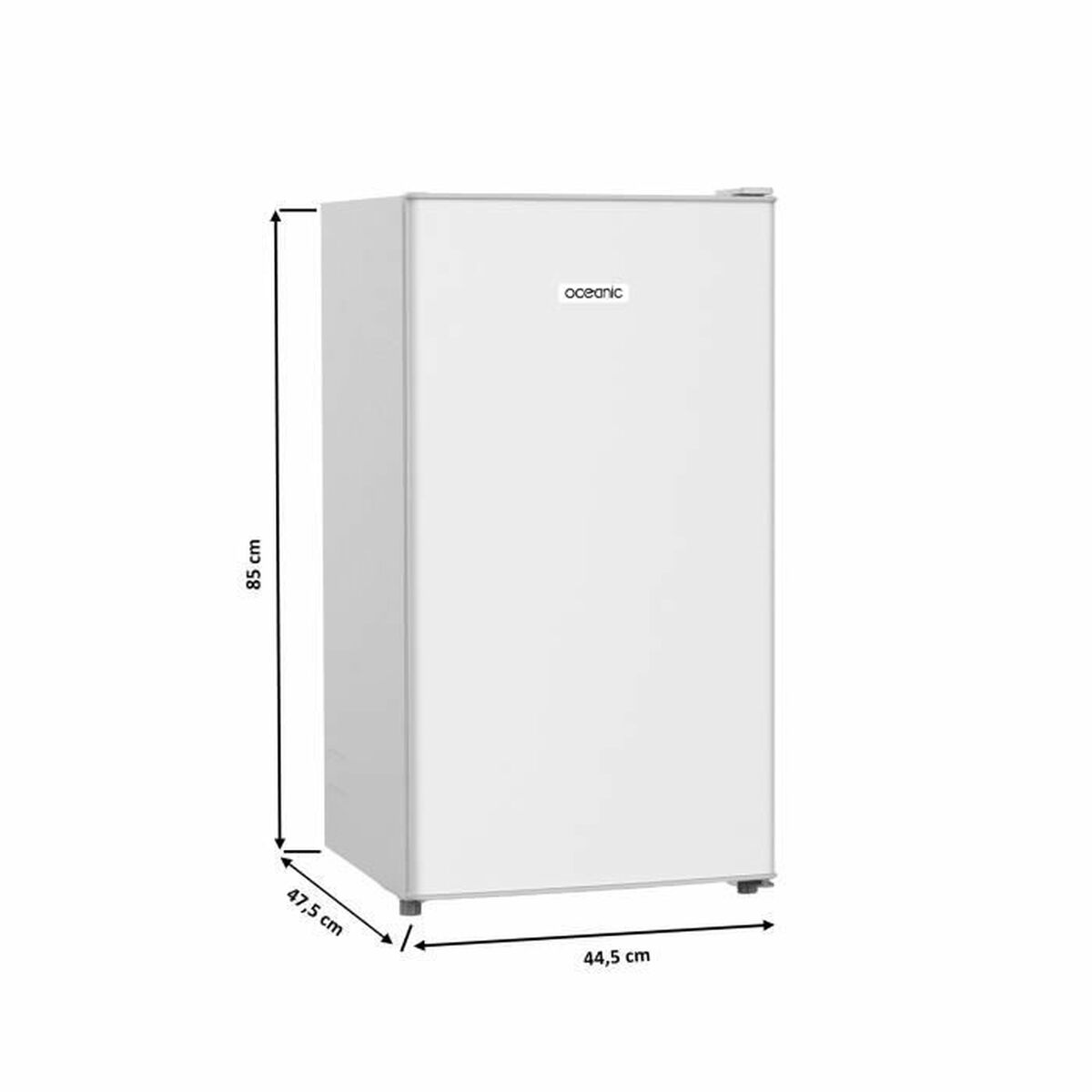 Minikylskåp Oceanic Vit 90 L - 5