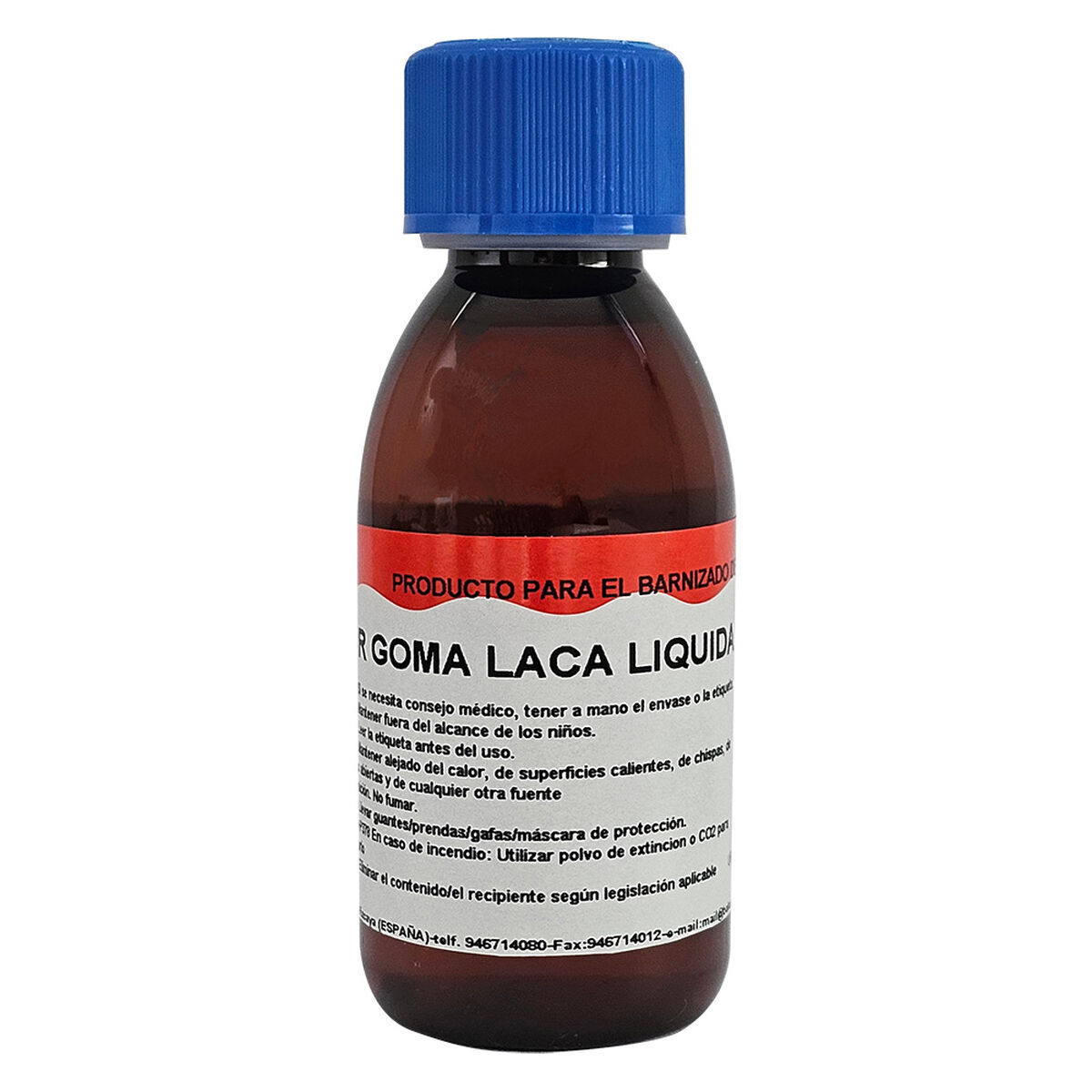 Shellac Bakar 125 ml Vit Glansig