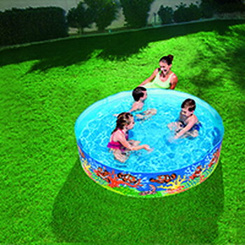 Bestway Trädgårdspool i hård PVC för barn Marina 183x38 cm +2 år 55030