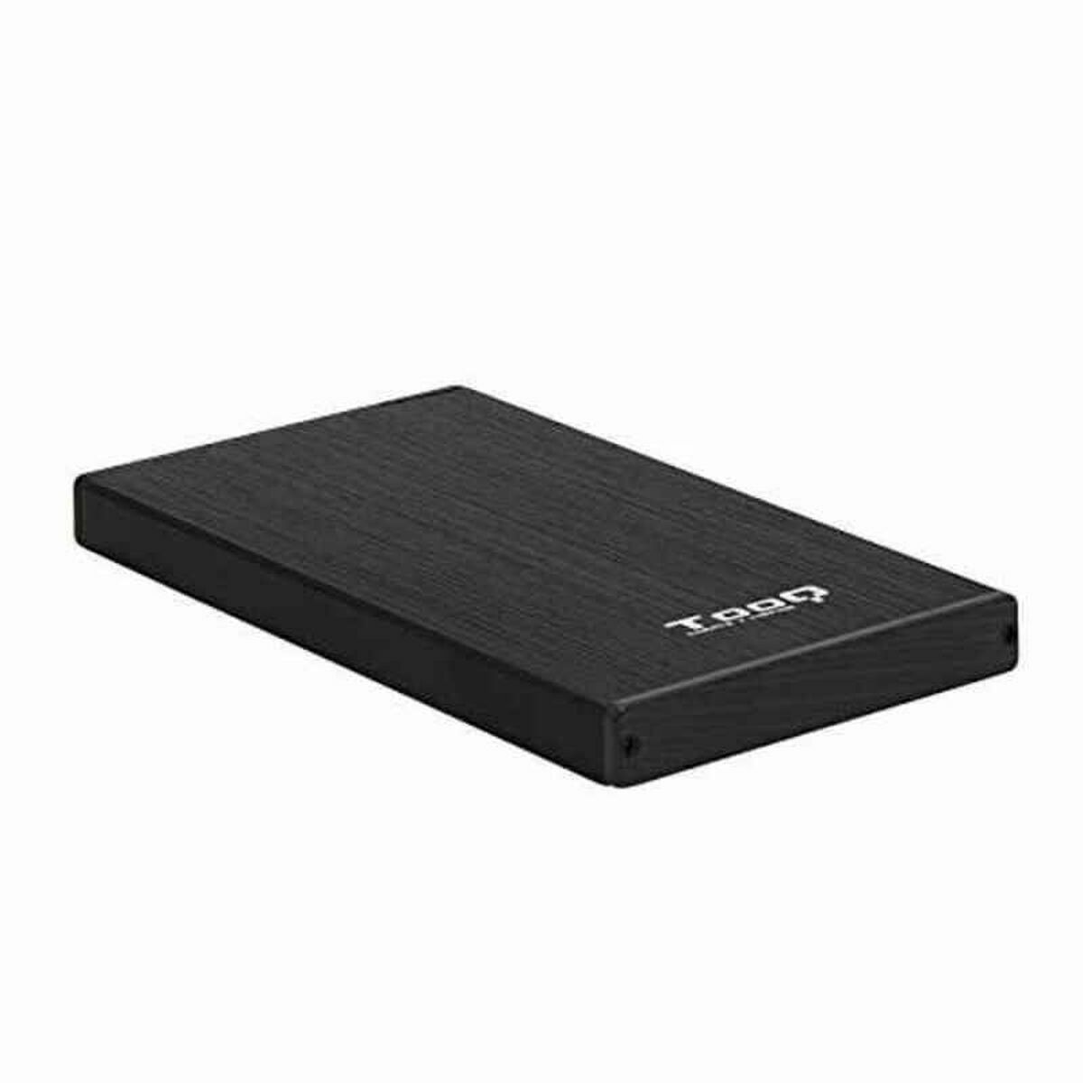 Hårddiskkabinett TooQ TQE-2527B SATA III USB 3.0 Svart 2,5"