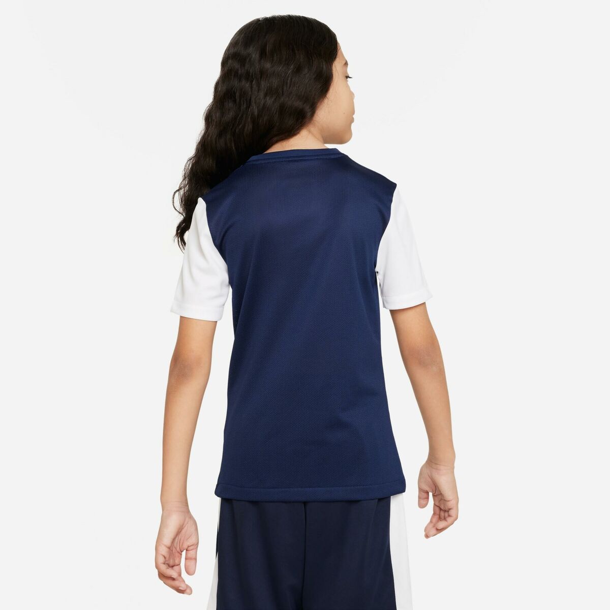 Barn T-shirt med kortärm Nike TIEMPO PREMIER 2 TEE DH8389 410 Marinblå - 3