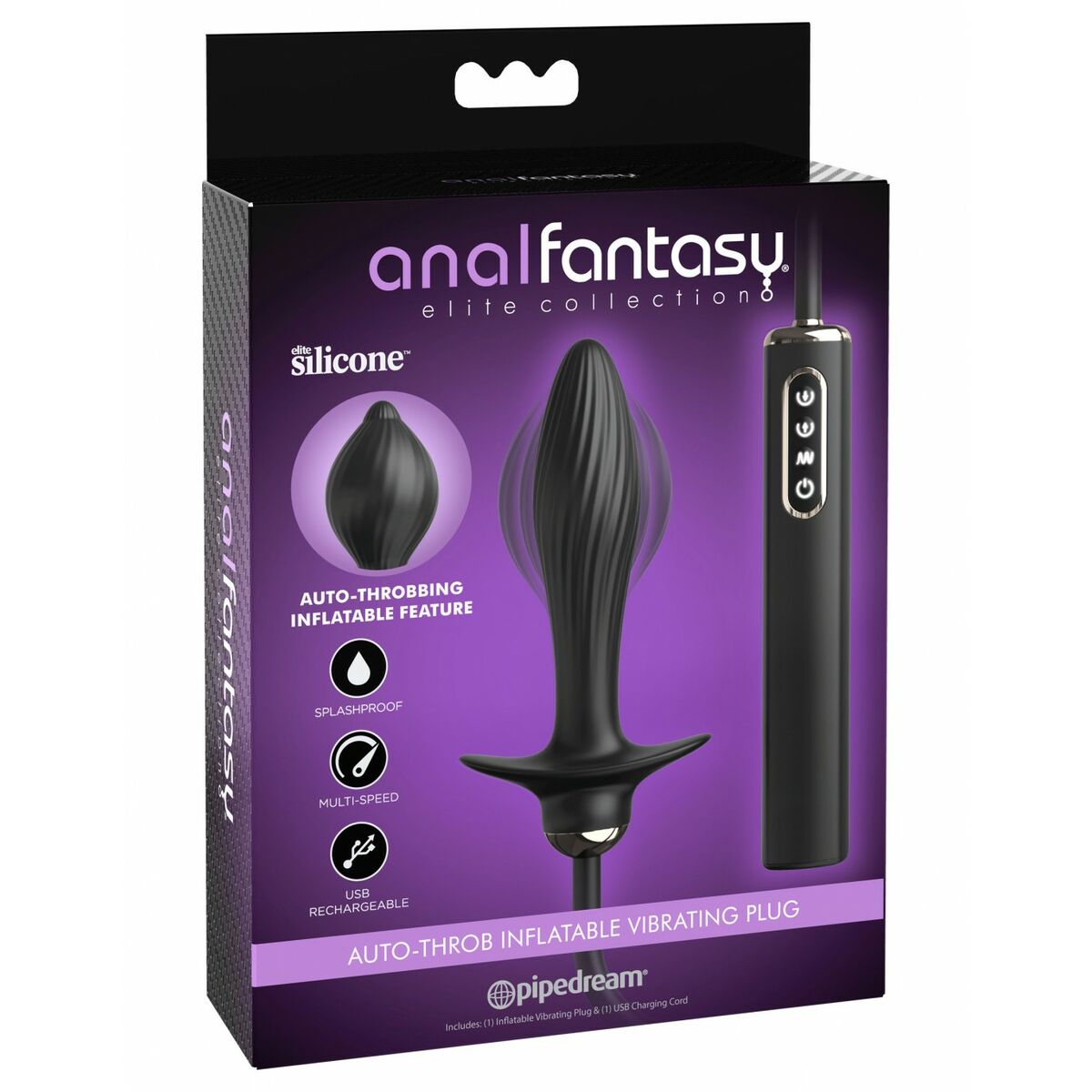 Analplugg Pipedream Svart - 2