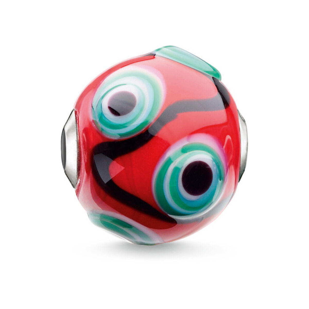 Dampärlor Thomas Sabo K0283-017-10 Röd 1,2 cm - 5