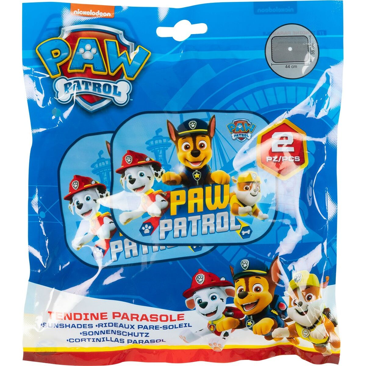 Sidosolskydd The Paw Patrol CZ10241 44 x 35 cm 2 Delar (2 antal) - 4
