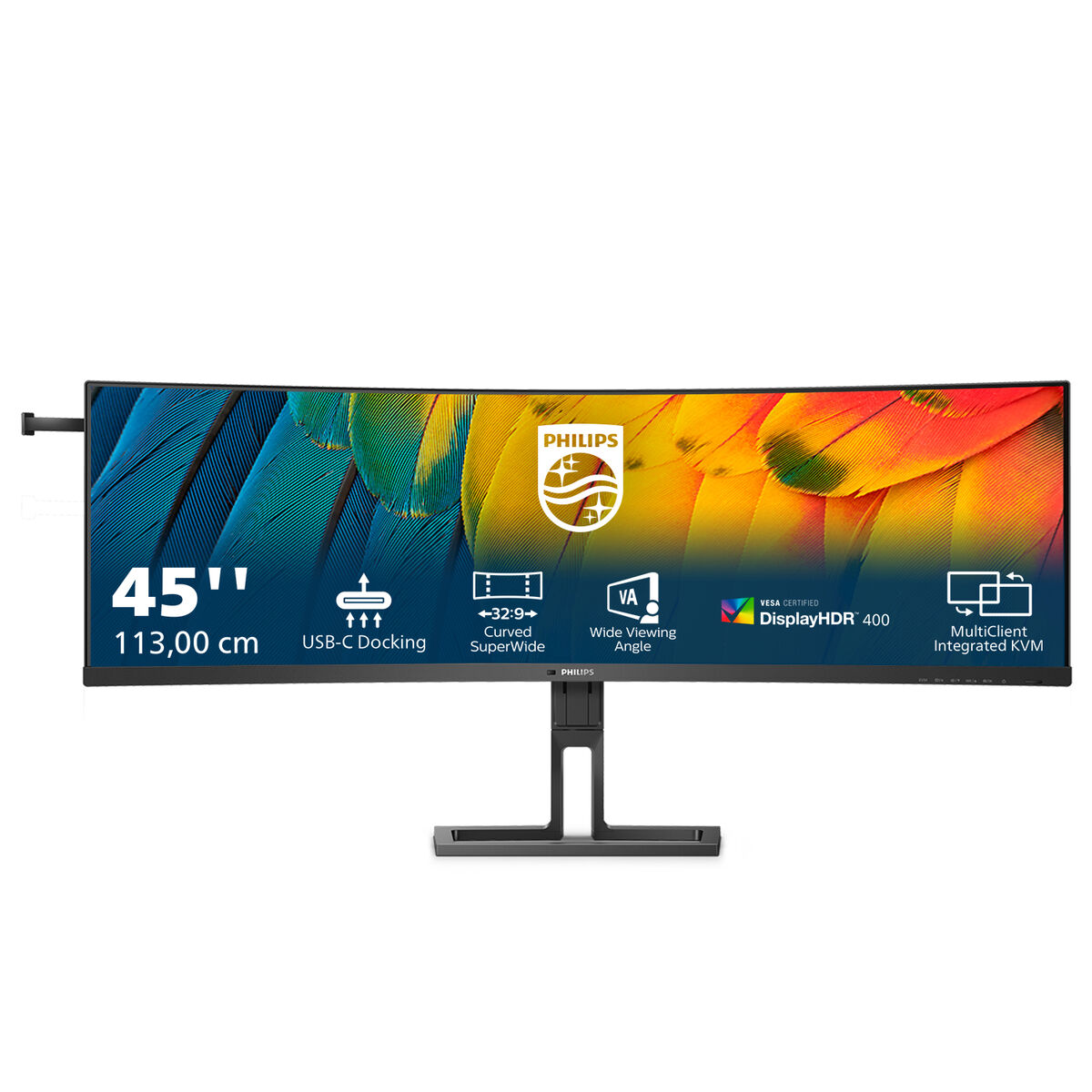 Monitor Philips 45B1U6900C/00 44,5" LCD UltraWide Dual Quad HD - 5
