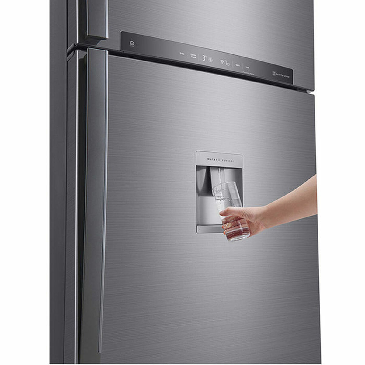 Kombinerat kylskåp LG GTF916PZPED 184 630 L Stål Platin - 5