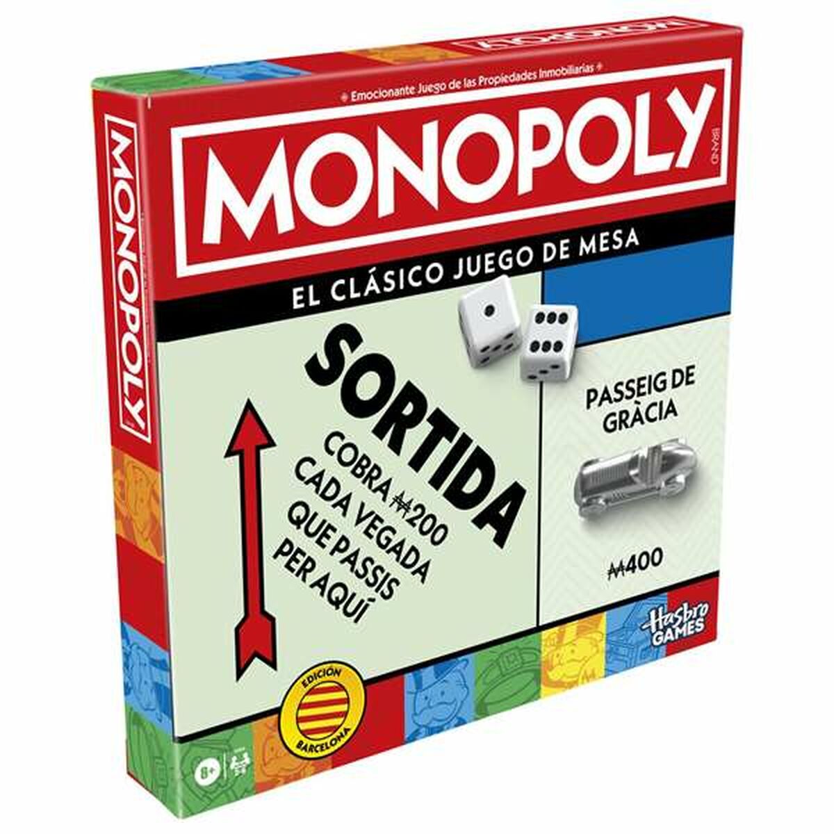 Utbildningsspel Hasbro Monopoly Barcelona