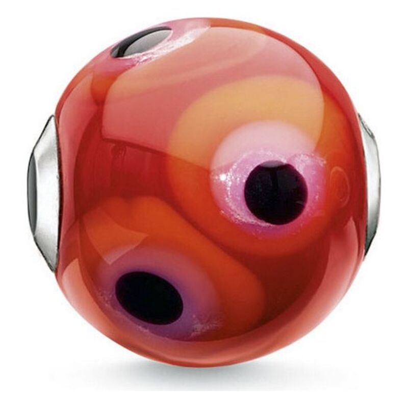 Dampärlor Thomas Sabo K0284-017-10 Röd 1,2 cm - 2