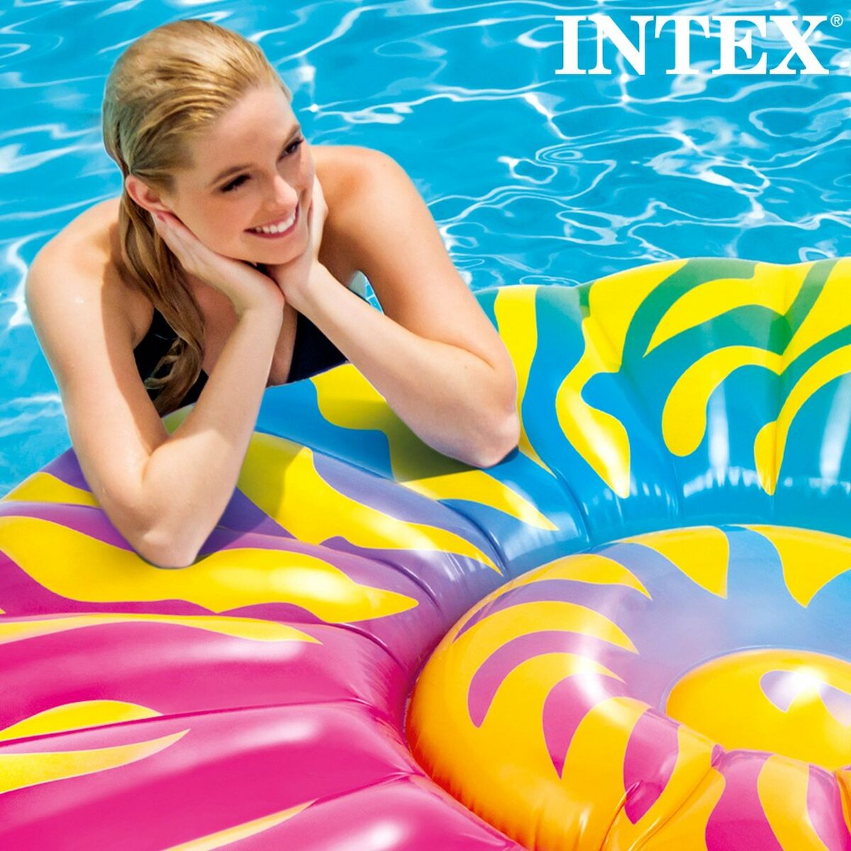 Luftmadrass Intex Snigel 15,7 x 25 x 12,7 cm (4 antal) - 10