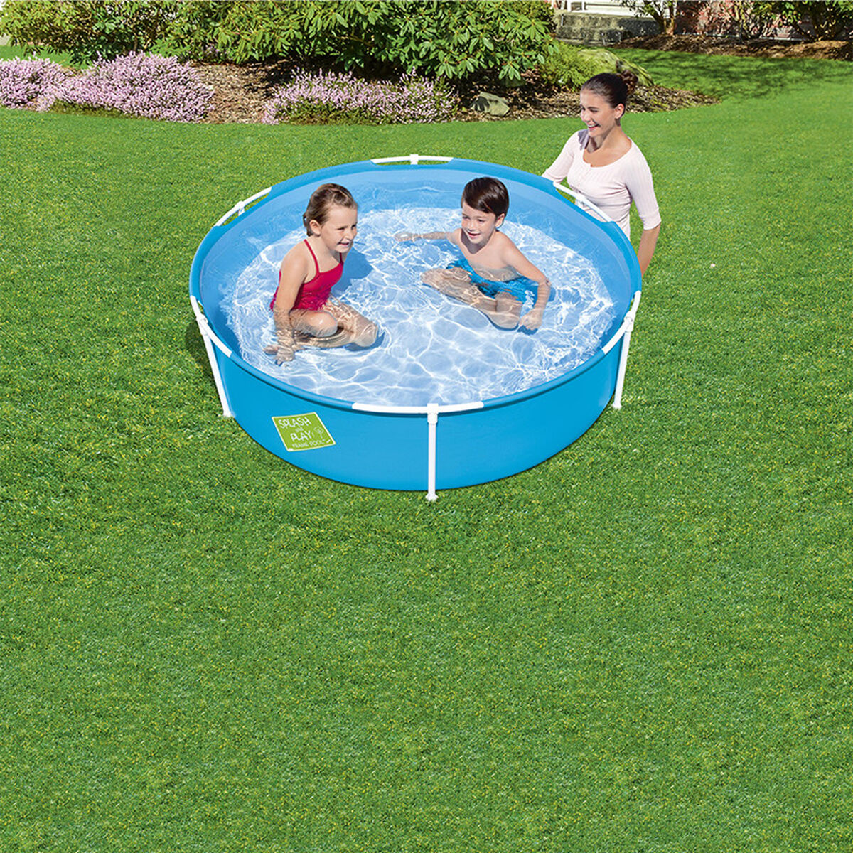 Bestway Hård Barnpool 152x38 cm +2 År Trädgård 56283 - 4