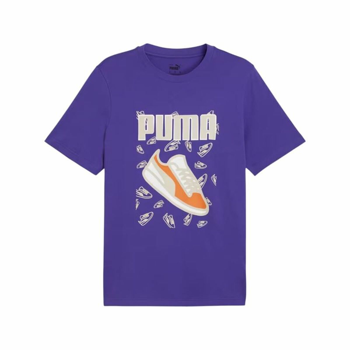 T-shirt med kortärm Herr Puma