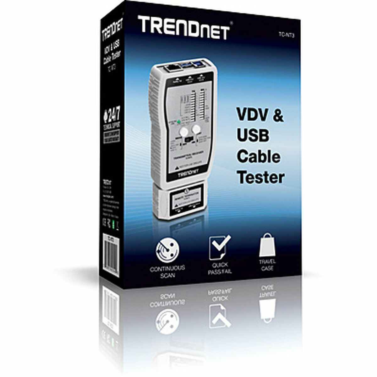 Elkabeltestare Trendnet TC-NT3 - 8