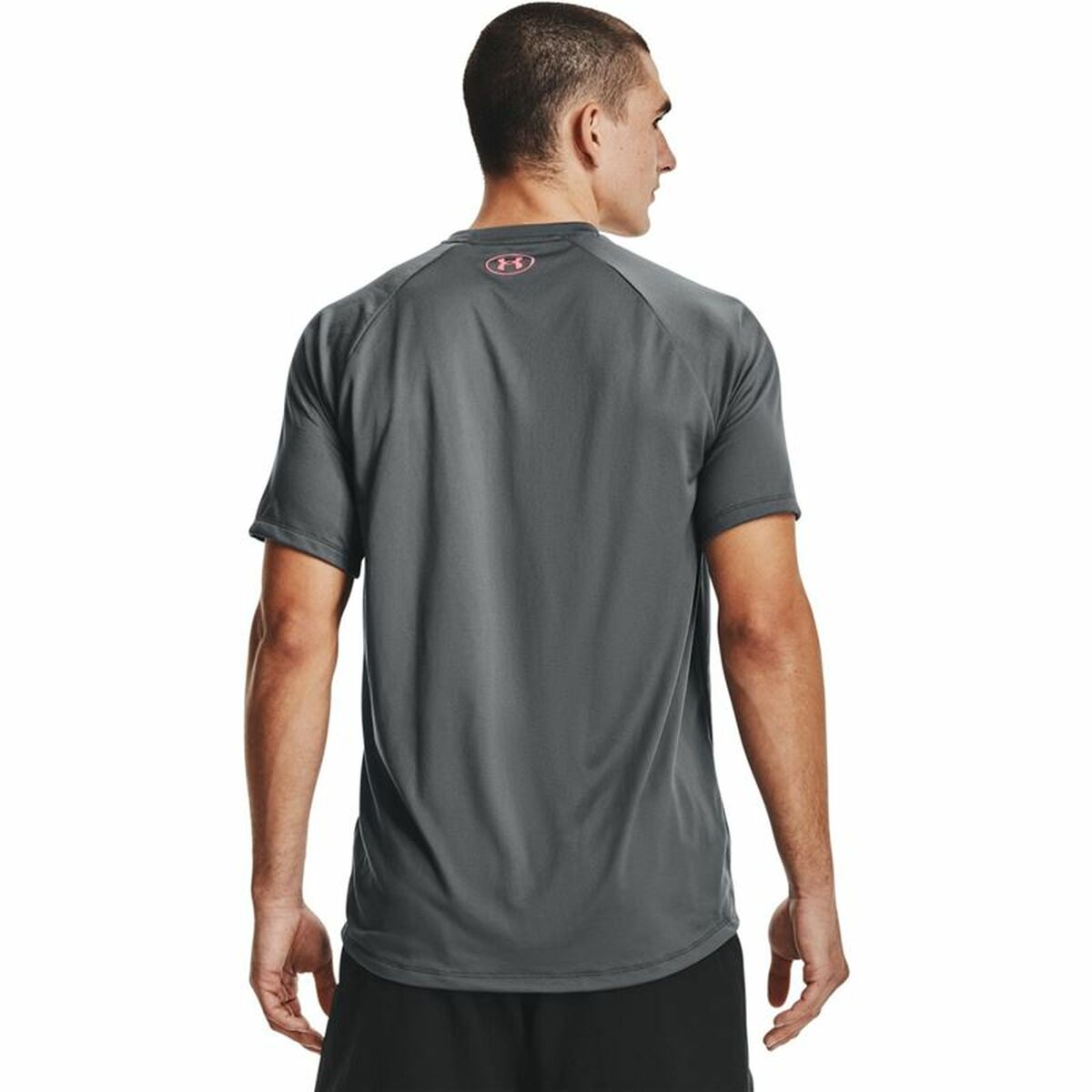 T-shirt med kortärm Herr Under Armour Tech 2.0 Mörkgrå - 7