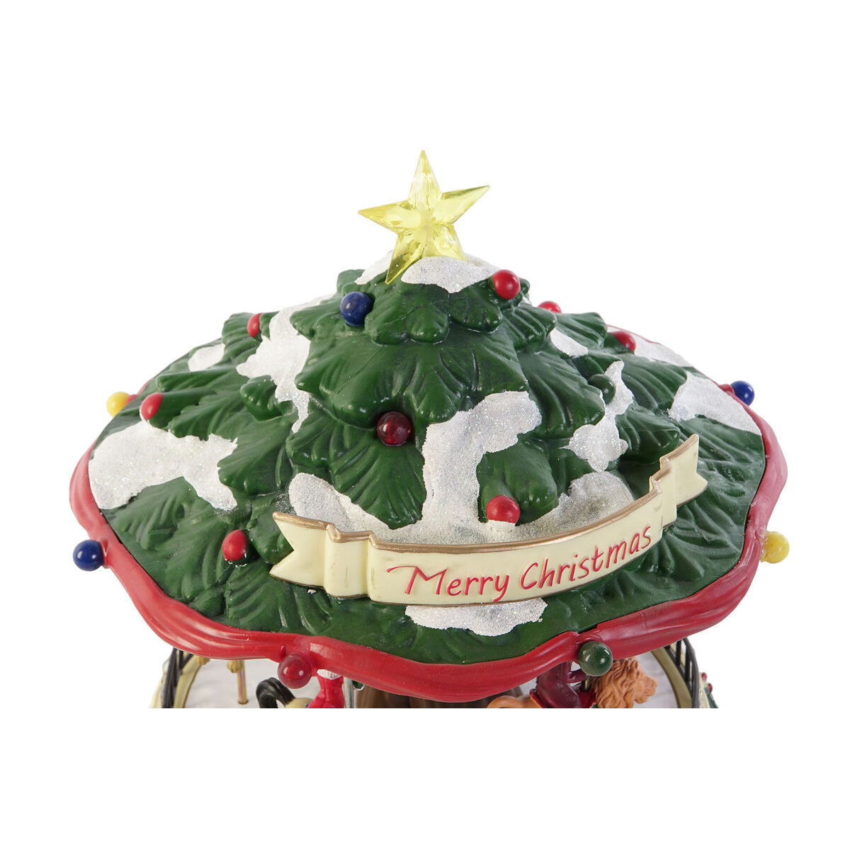Julgranskula DKD Home Decor Multicolour 25 x 24,5 x 26 cm - 2