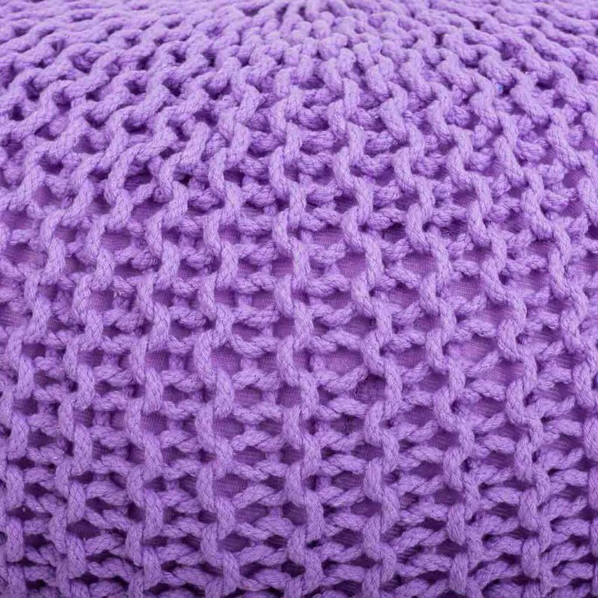 Puff Alexandra House Living Violett polystyren 45 x 30 x 45 cm - 3