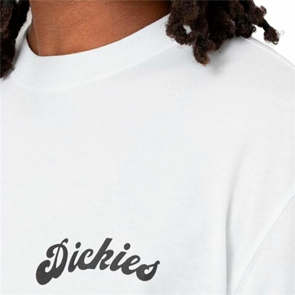 T-shirt med kortärm Herr Dickies Grainfield Vit - 3