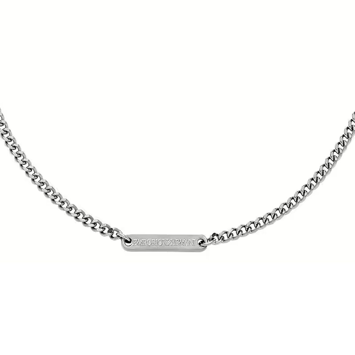 Herrhalsband Emporio Armani EGS3188040 Silvrig