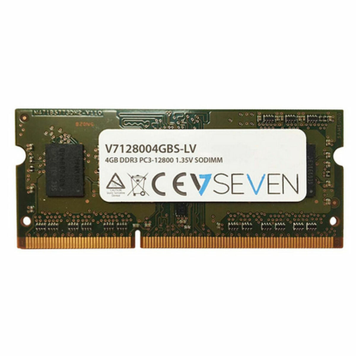 RAM-minne V7 V7128004GBS-LV 4 GB CL11 DDR3 1600 mHz - 3