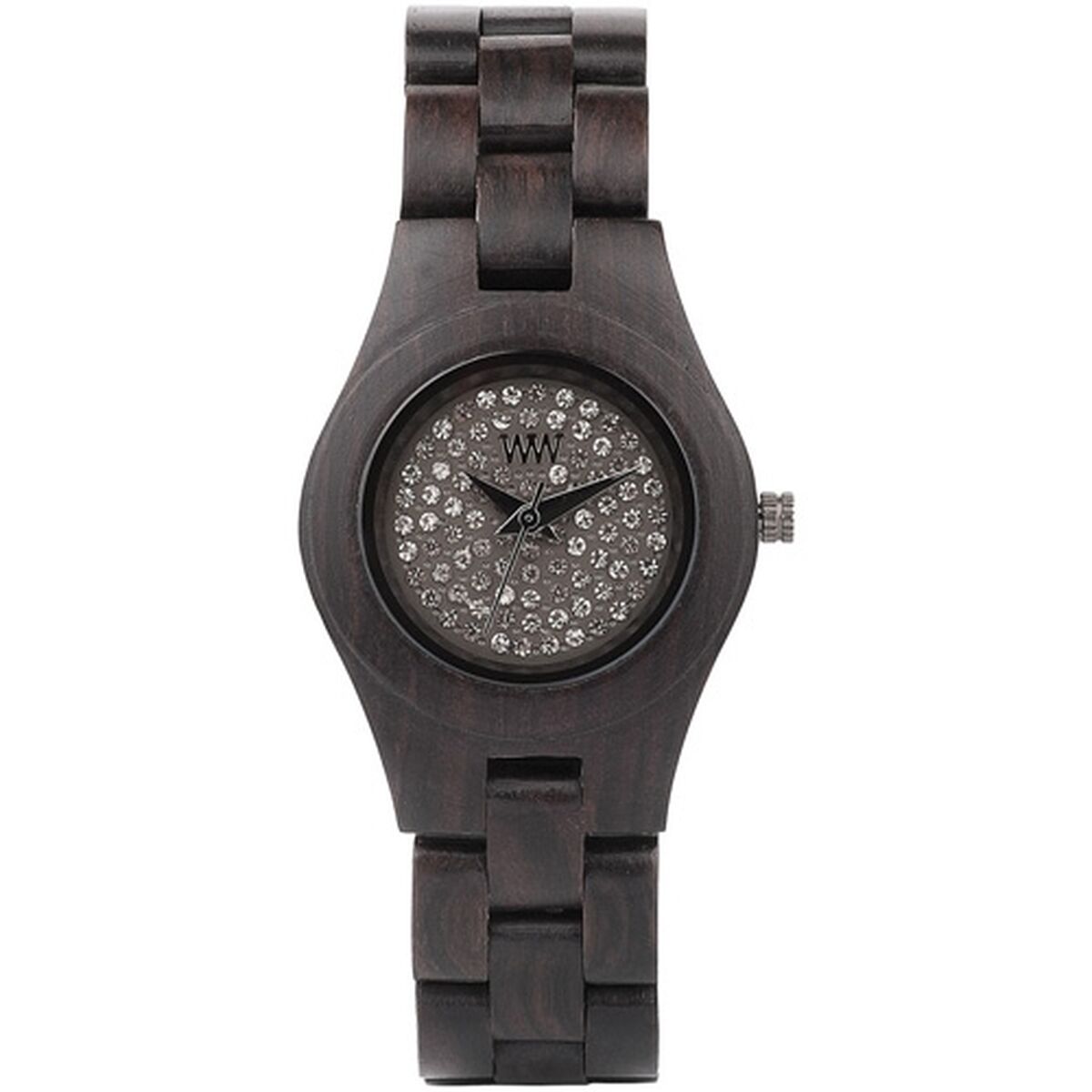 Damklocka We Wood MOON CRYSTAL BLACK - 3