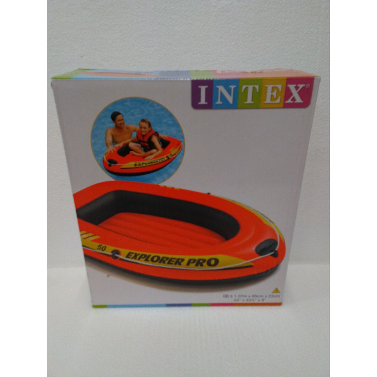 Uppblåsbar båt Intex Explorer Pro 50 4 antal 137 x 23 x 85 cm - 16