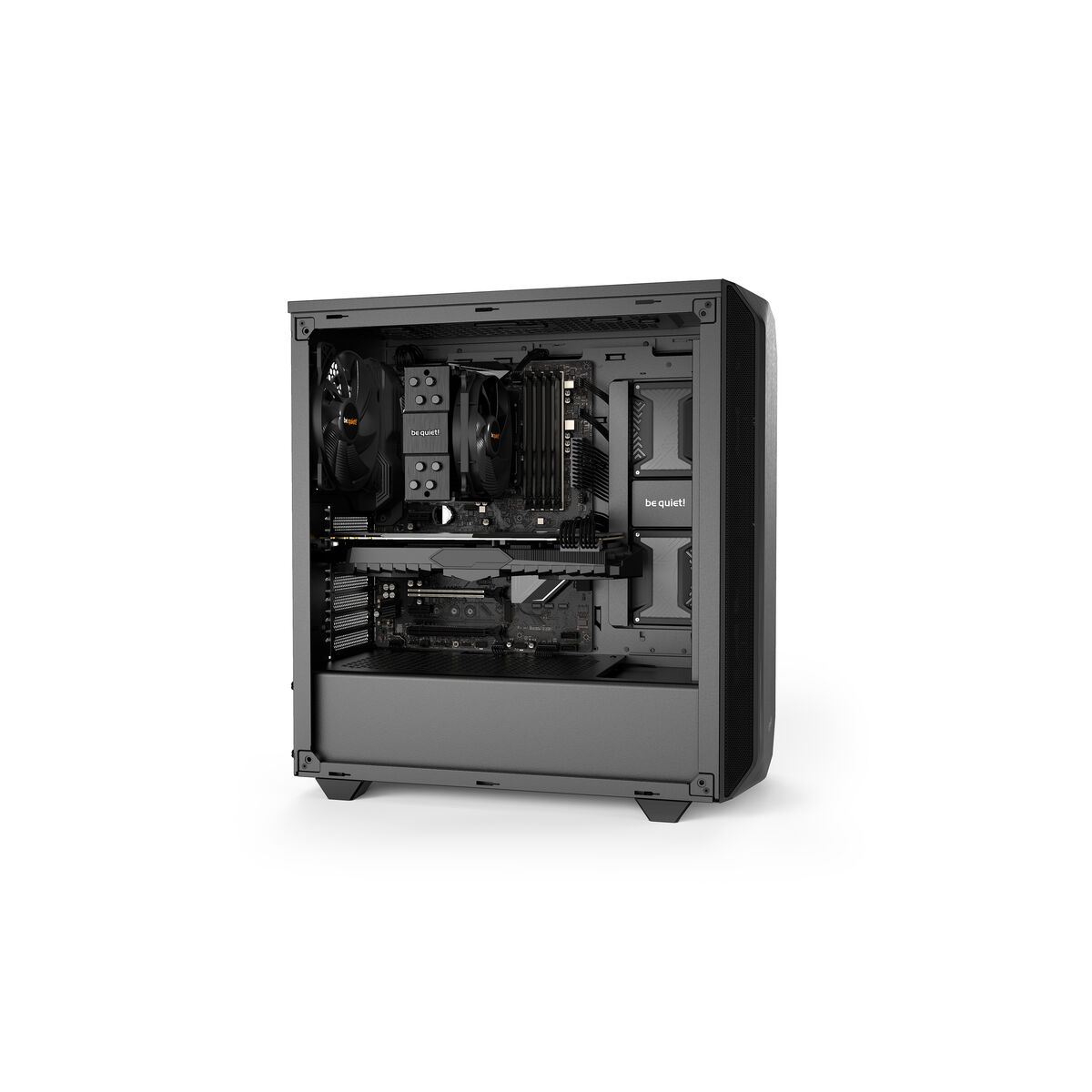 ATX Semitorn Be Quiet! BG034 Svart - 6