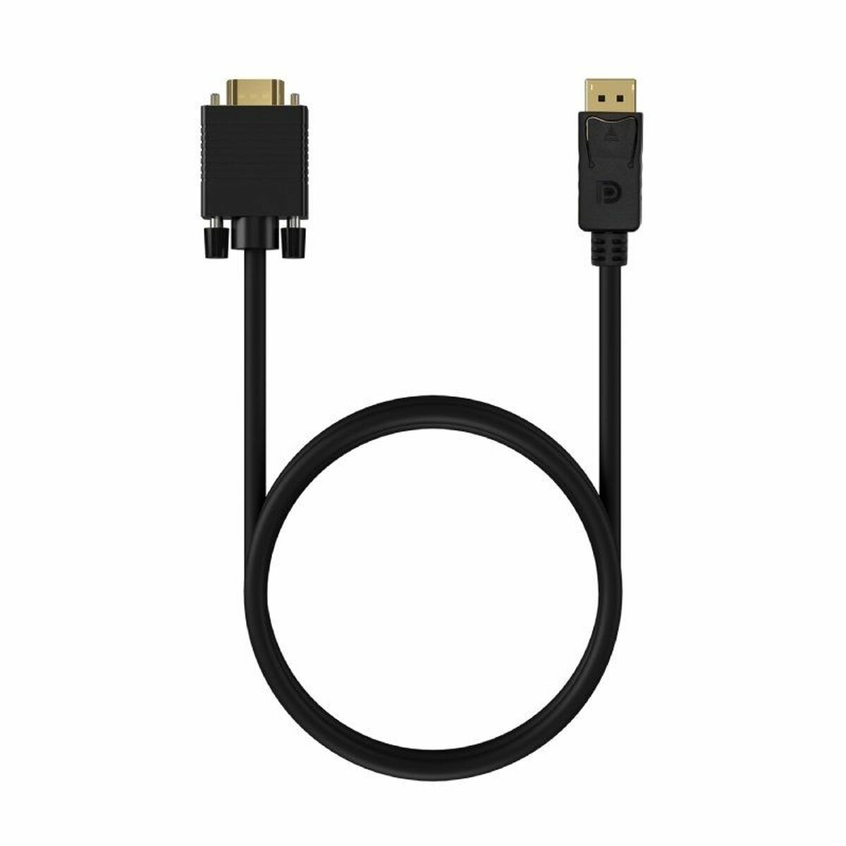 DisplayPort till VGA Adapter Aisens A125-0552 1 m Svart - 3