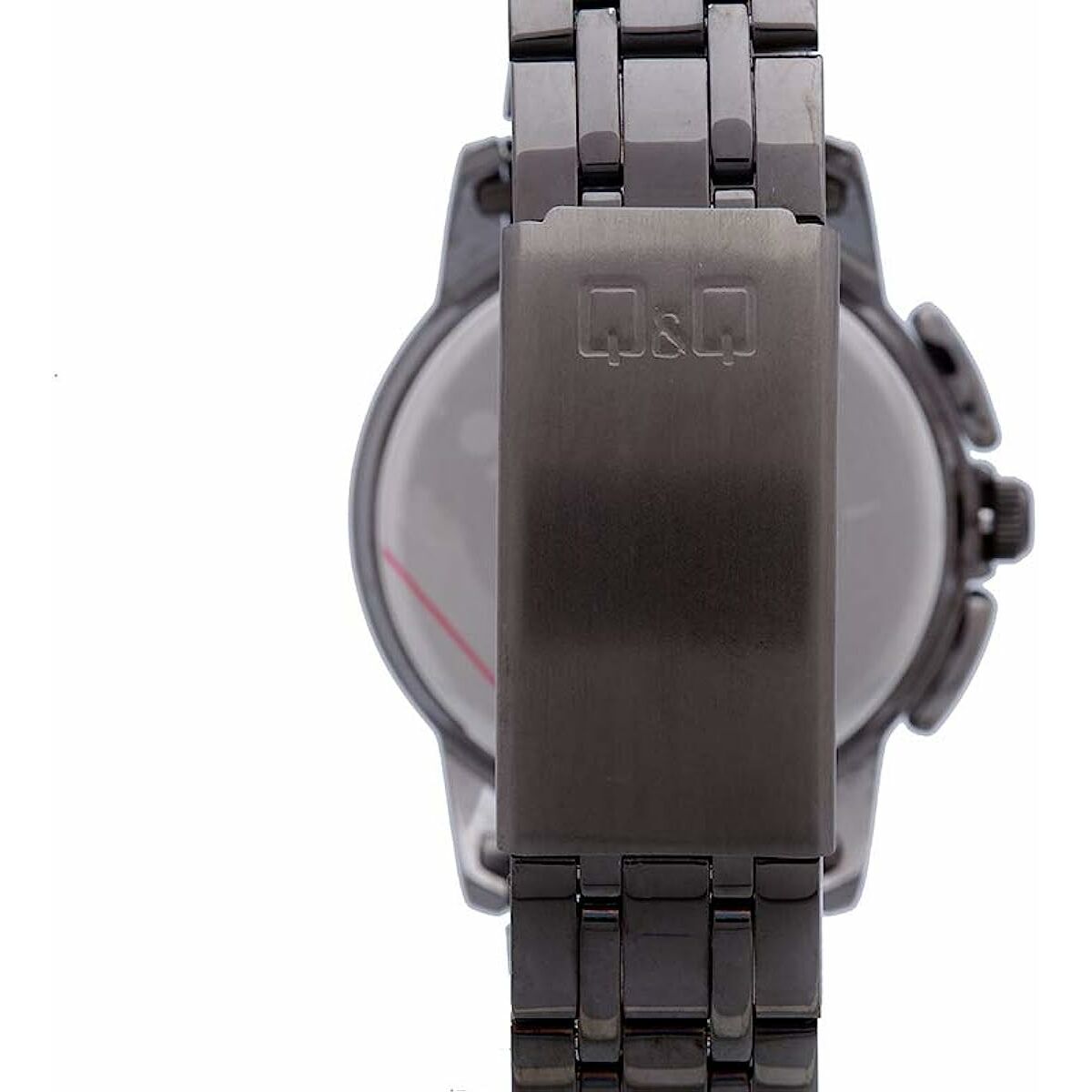 Herrklocka Q&Q Q602J405Y Svart Silvrig (Ø 40 mm) - 5