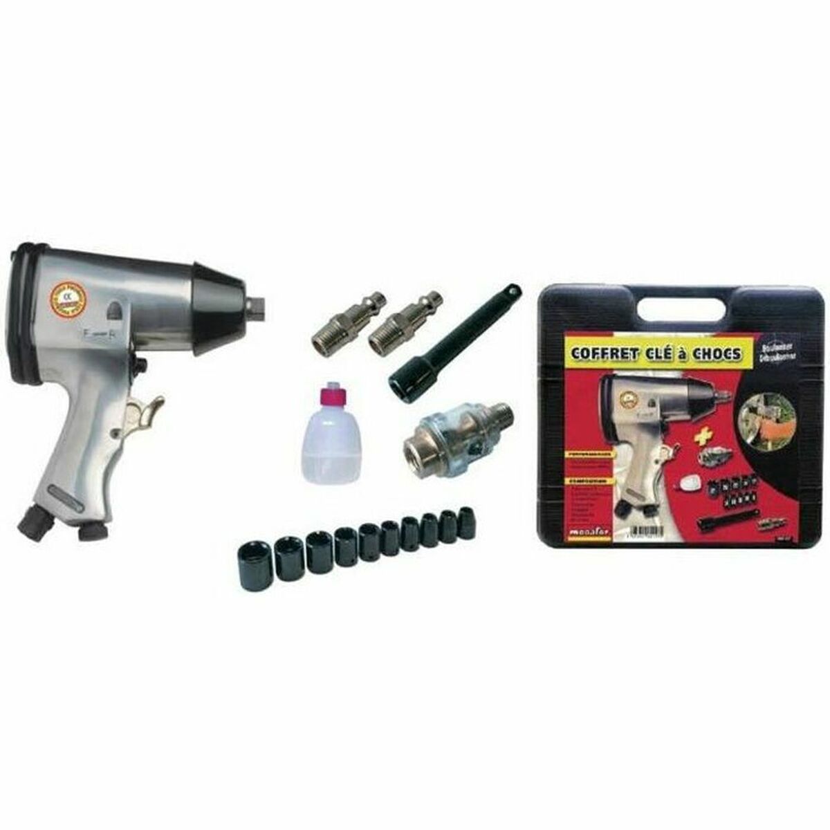 Pneumatisk mutterdragare MECAFER 160157