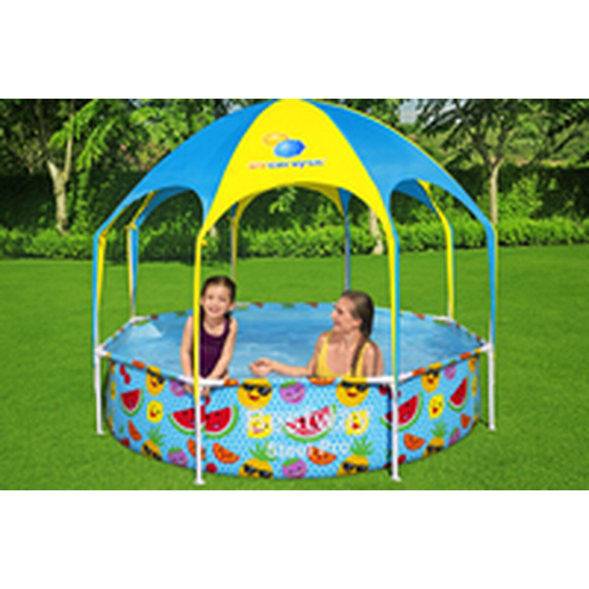 Bestway Stel Pool Vuxen 244x51 cm Trädgård 56432 - 15
