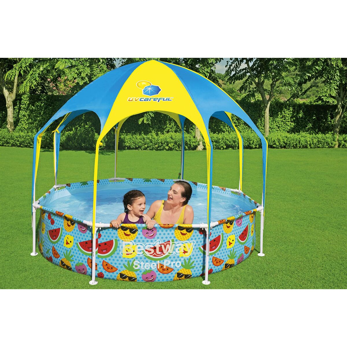 Bestway Stel Pool Vuxen 244x51 cm Trädgård 56432 - 2