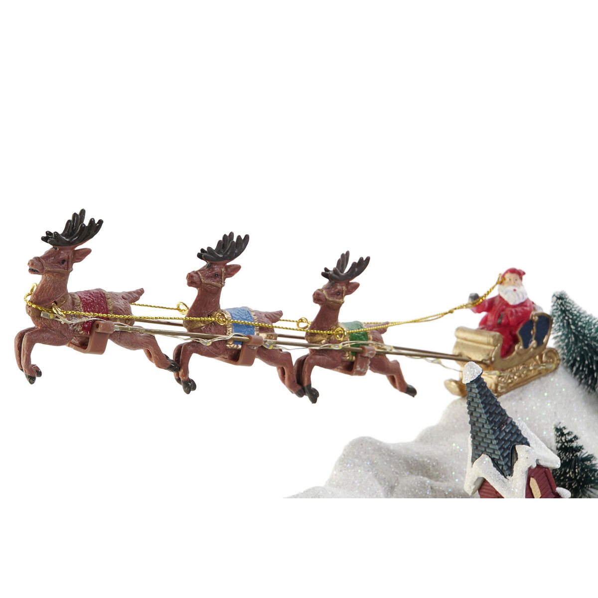 Julgranskula DKD Home Decor Multicolour 34 x 18 x 27,5 cm - 6