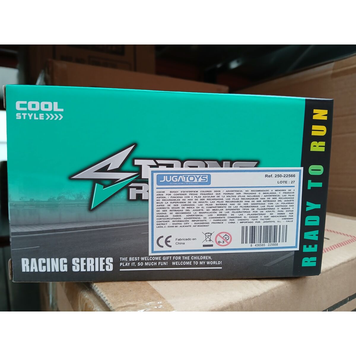 Liten leksaksbil Strong Racing 6,5 x 16,5 x 9,5 cm 1 antal - 2