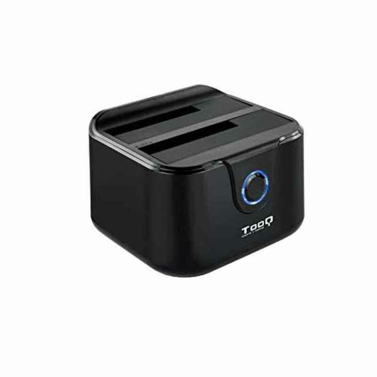 Dual Dockstation TooQ TQDS-802B Svart