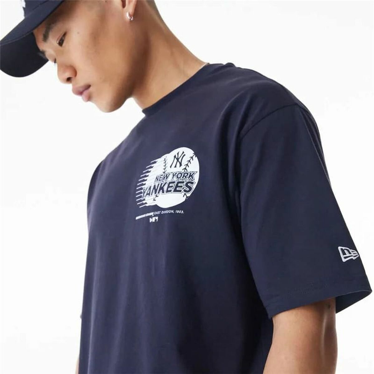 T-shirt med kortärm Herr New Era BASEBALL GRPHIC OS New York Yankees - 6