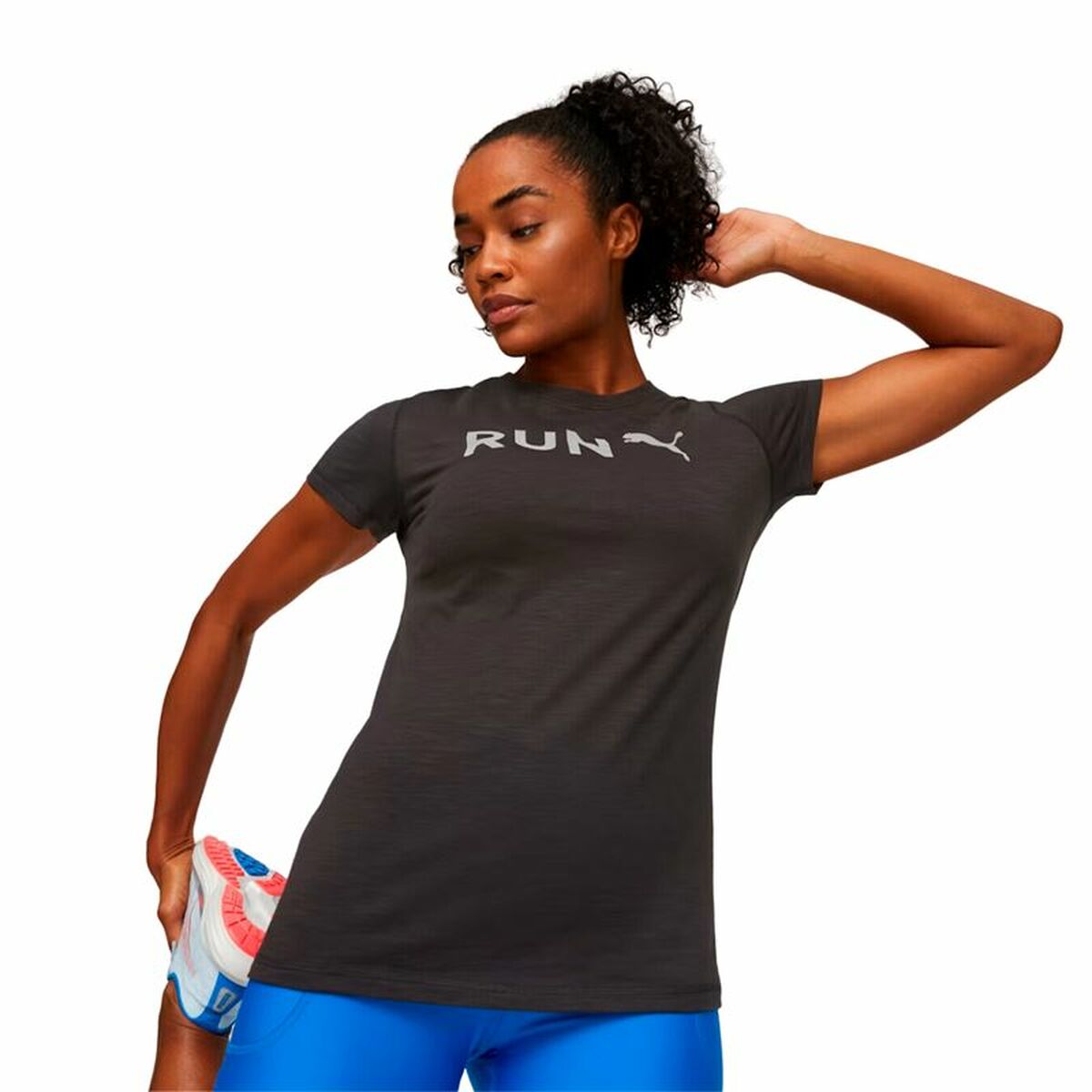 T-shirt med kortärm Dam Puma Graphicc Svart - 3