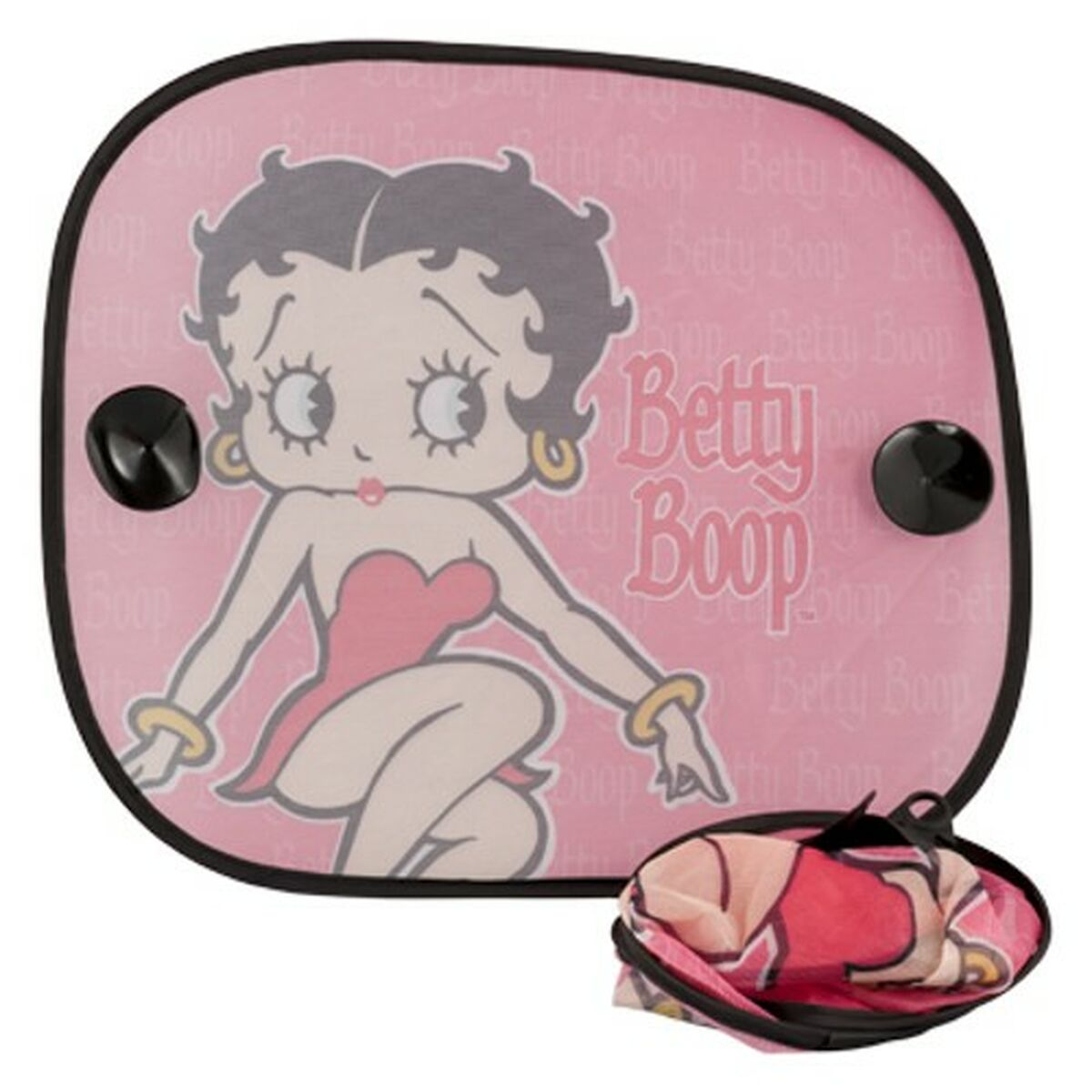 Sidosolskydd Betty Boop BB1041P Rosa 2 Delar - 3