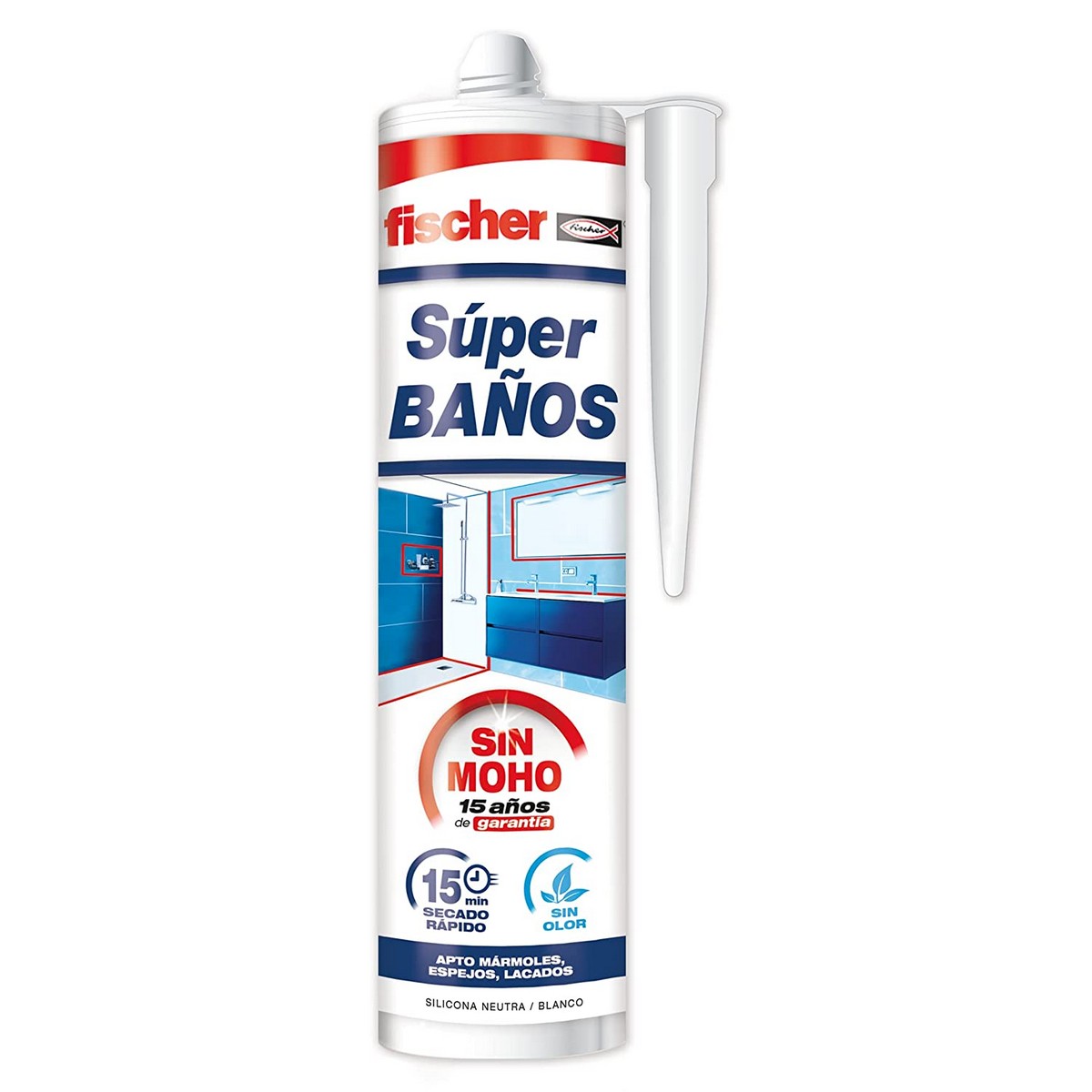 Silikon Fischer 563064 280 ml - 2