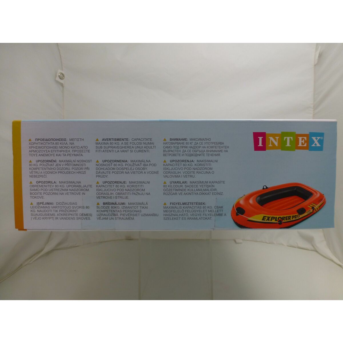 Uppblåsbar båt Intex Explorer Pro 100 3 antal 160 x 29 x 94 cm - 11