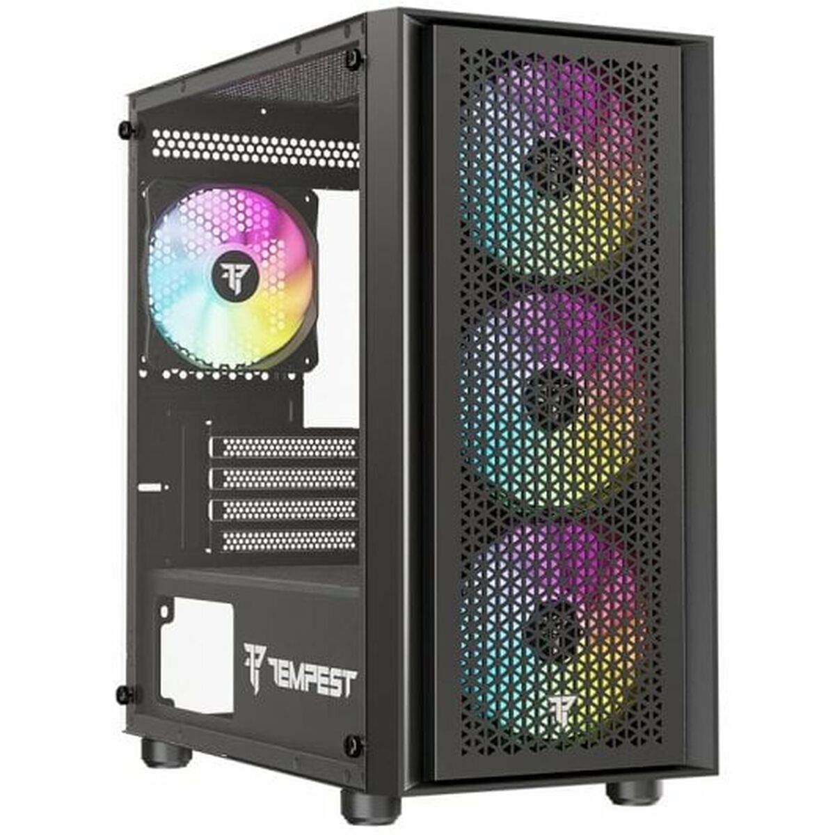 ATX Semitorn Tempest Rampart  Svart - 2