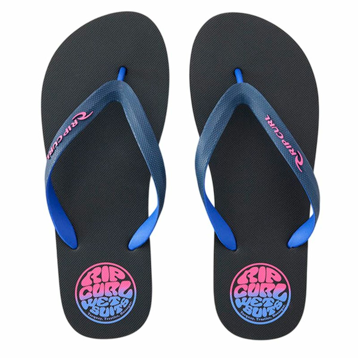 Strandtofflor för män Rip Curl Wetty Fade Bloom Svart - 3