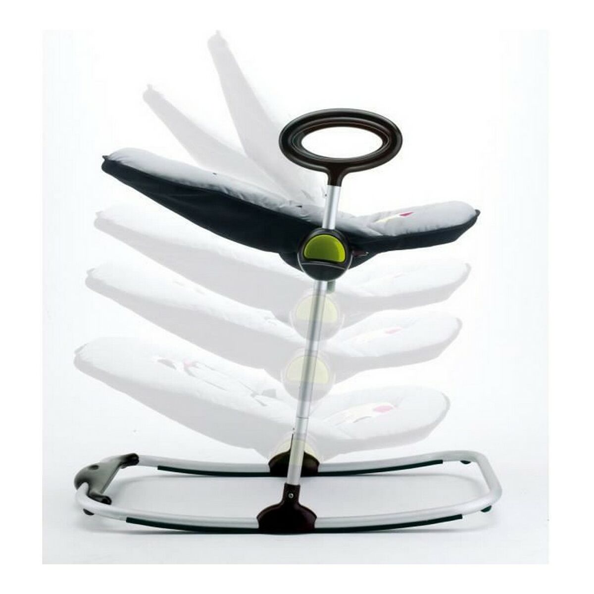 Hängmatta för bebis Béaba Lounger Up & Down Grå Svart - 5