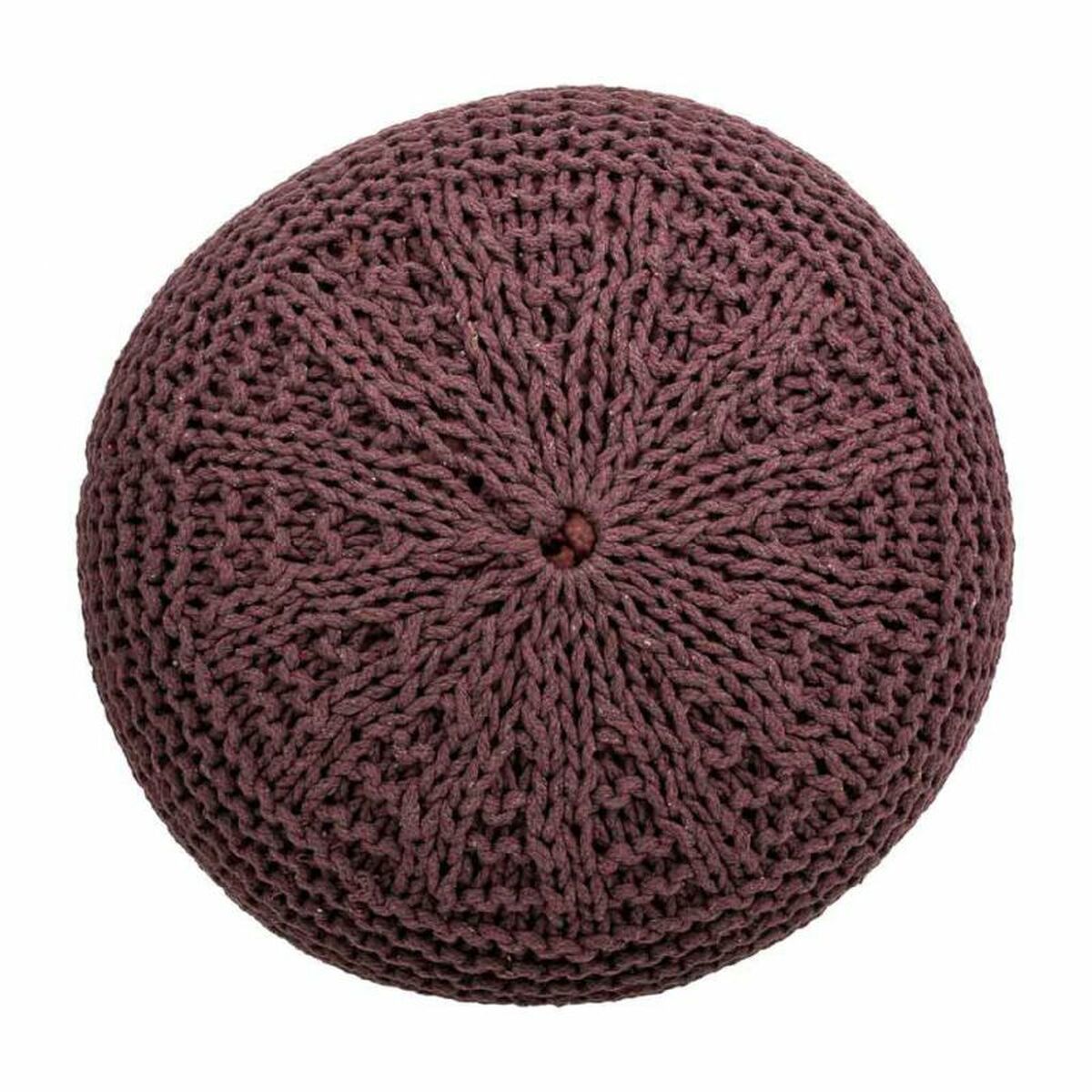 Puff Alexandra House Living Mörkbrun polystyren 40 x 30 x 40 cm - 4