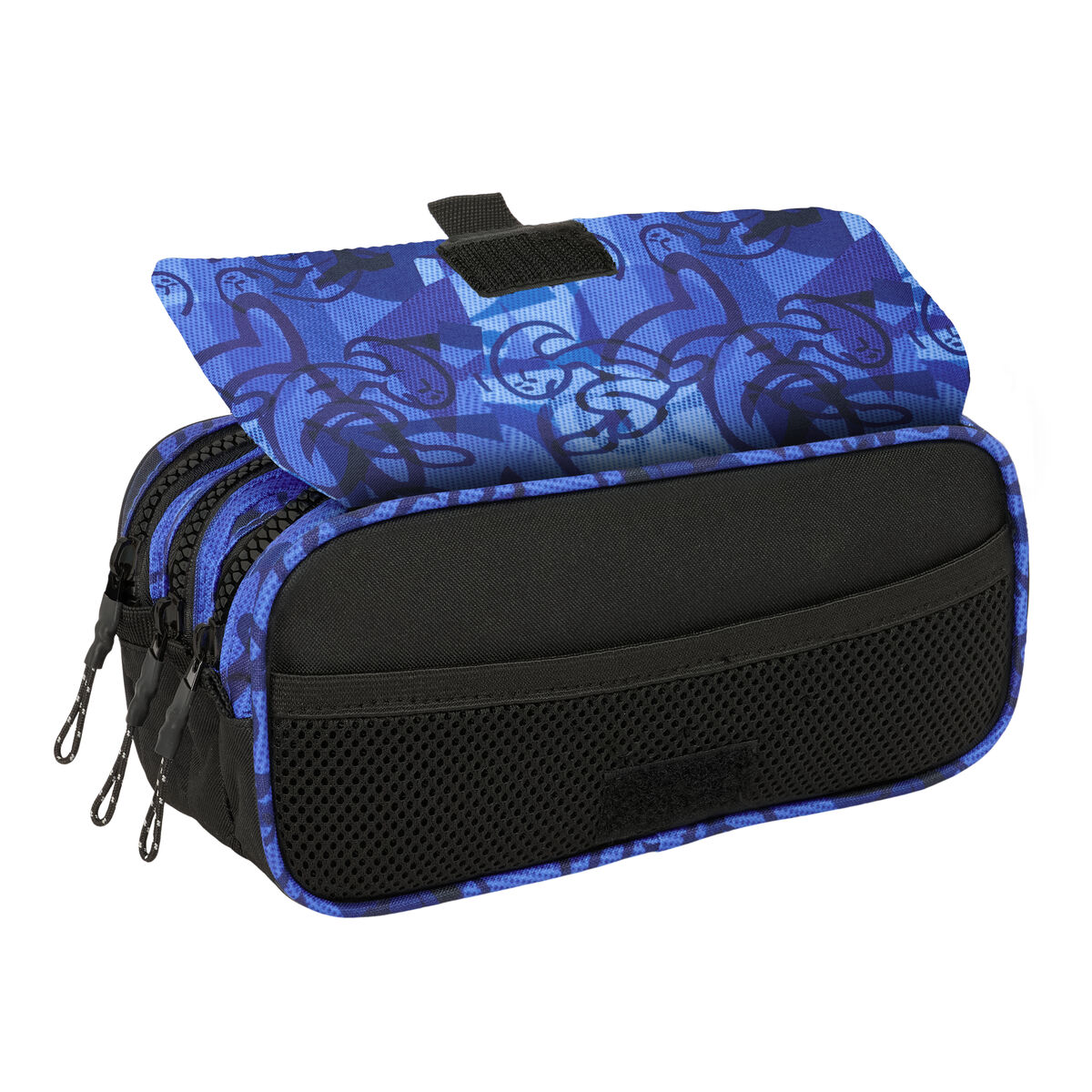 Tredubbel Carry-all El Niño Roller Blå Svart 21,5 x 10 x 8 cm - 4