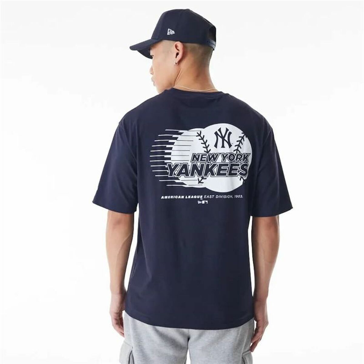T-shirt med kortärm Herr New Era BASEBALL GRPHIC OS New York Yankees - 2