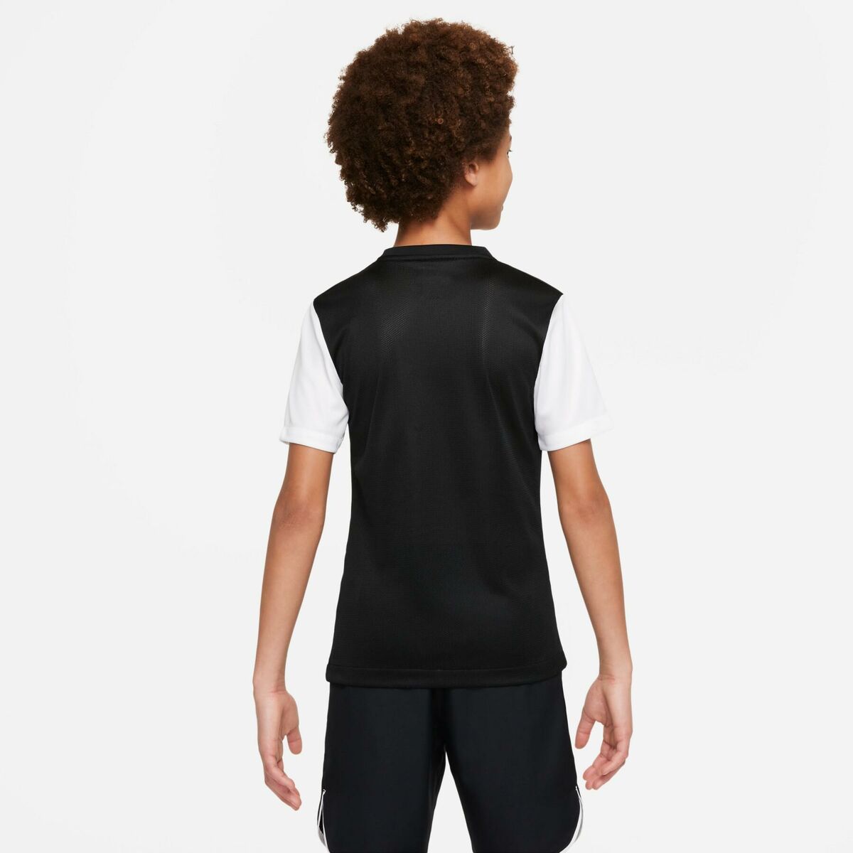 Barn T-shirt med kortärm Nike TIEMPO PREMIER 2 DH8389 010 Svart - 3