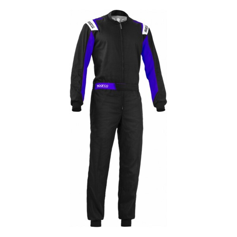 Racing-overall Sparco Rookie Svart/Blå - 3