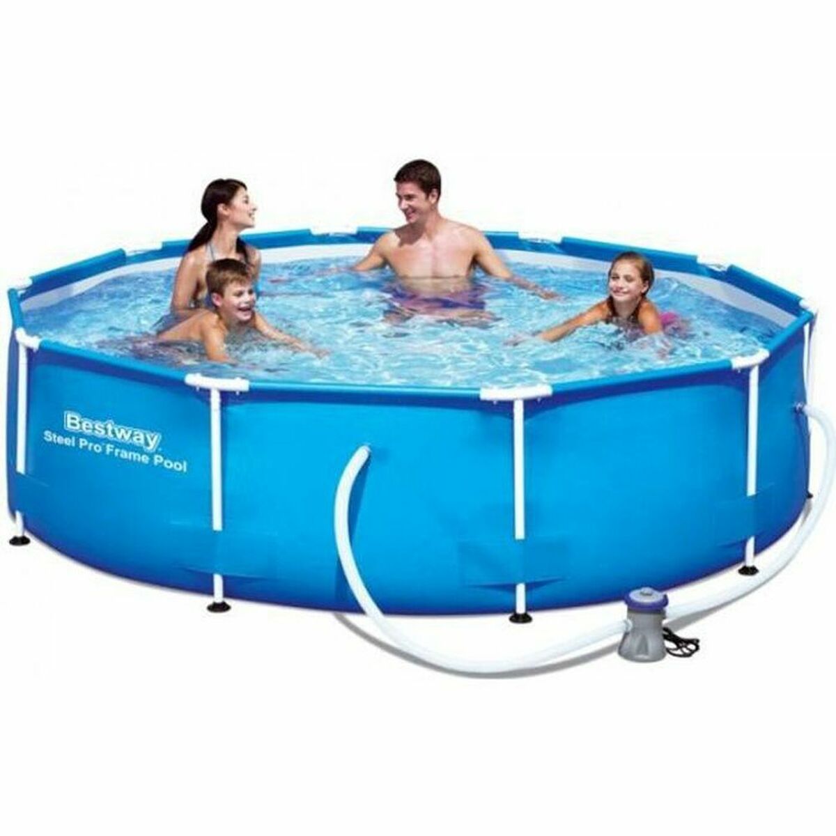 Bestway Hård Bassäng för Vuxna med Renare 305x76 cm Trädgård 56679