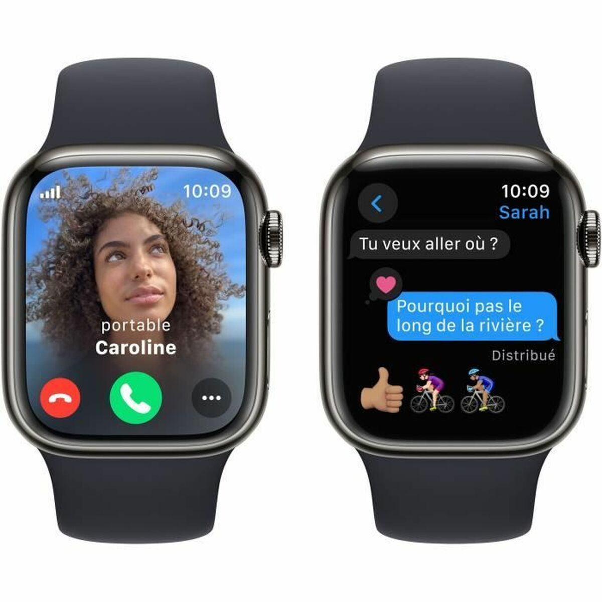 Smartklocka Apple Series 9 Svart 41 mm - 5