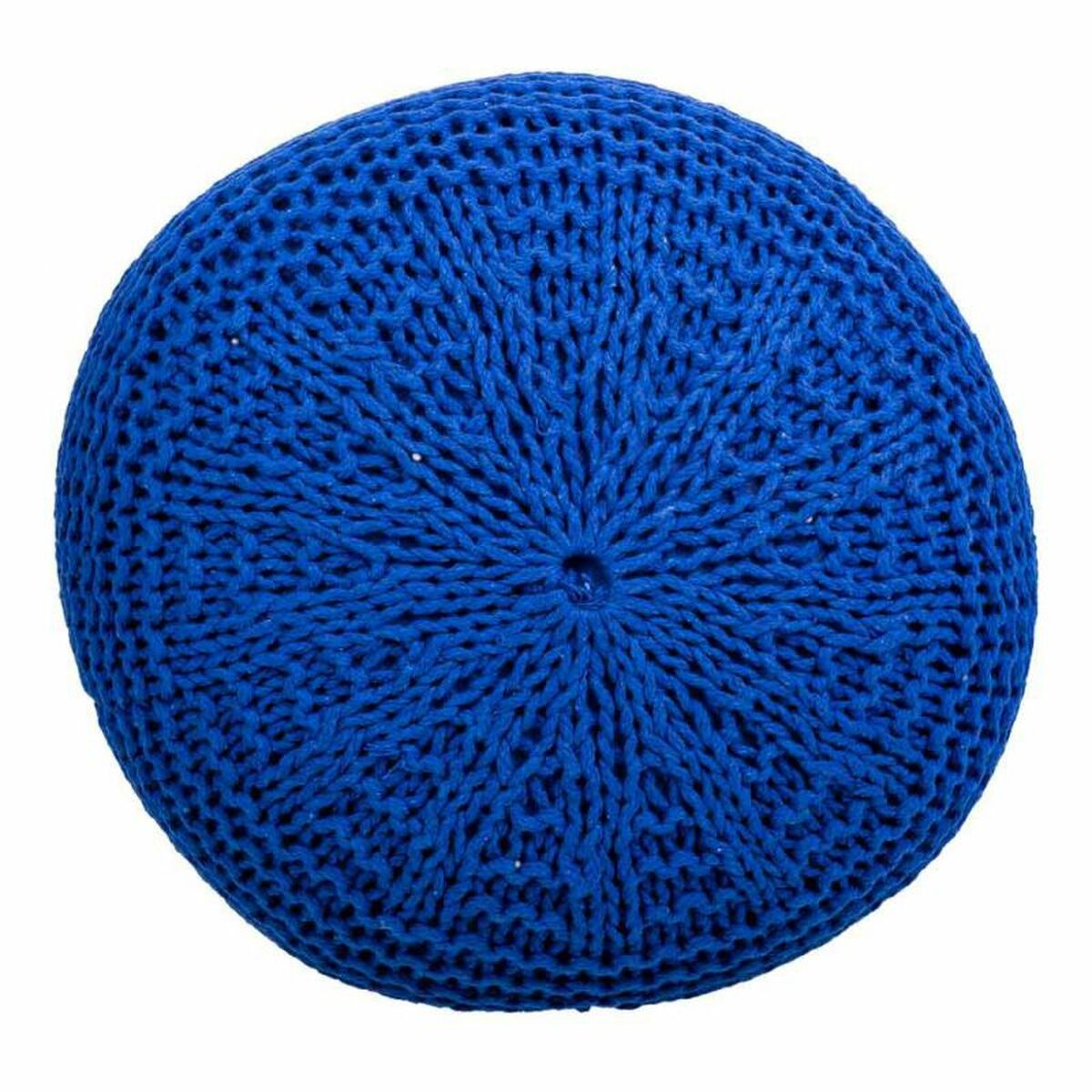 Puff Alexandra House Living Mörkblå polystyren 38 x 28 x 38 cm - 4