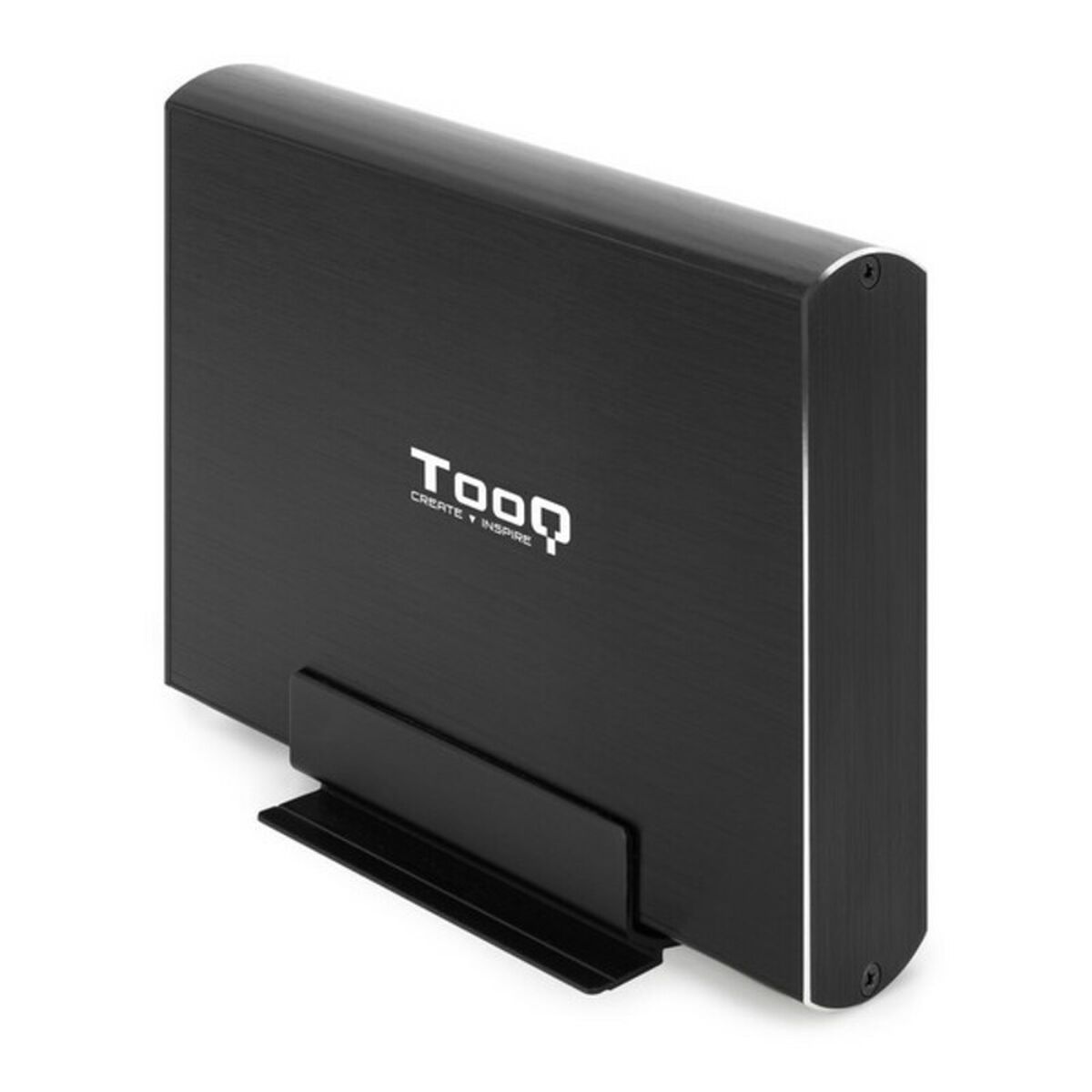 Hårddiskkabinett TooQ TQE-3531B Svart 3,5"